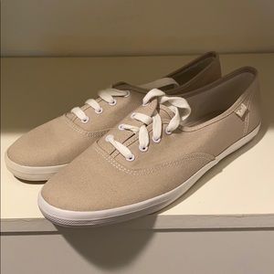 NEW KEDS 8M Women’s Original Champion Stone Canvas